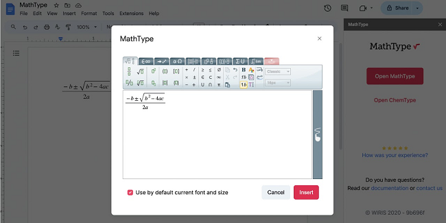 Mathtype-updated-version