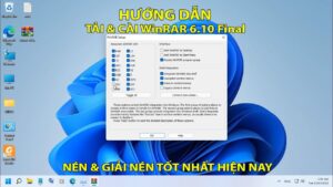 phiên bản mới nhất hoặc winrar
