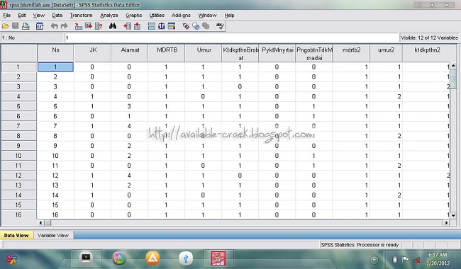 SPSS-20-miễn phí-tải xuống-mới-